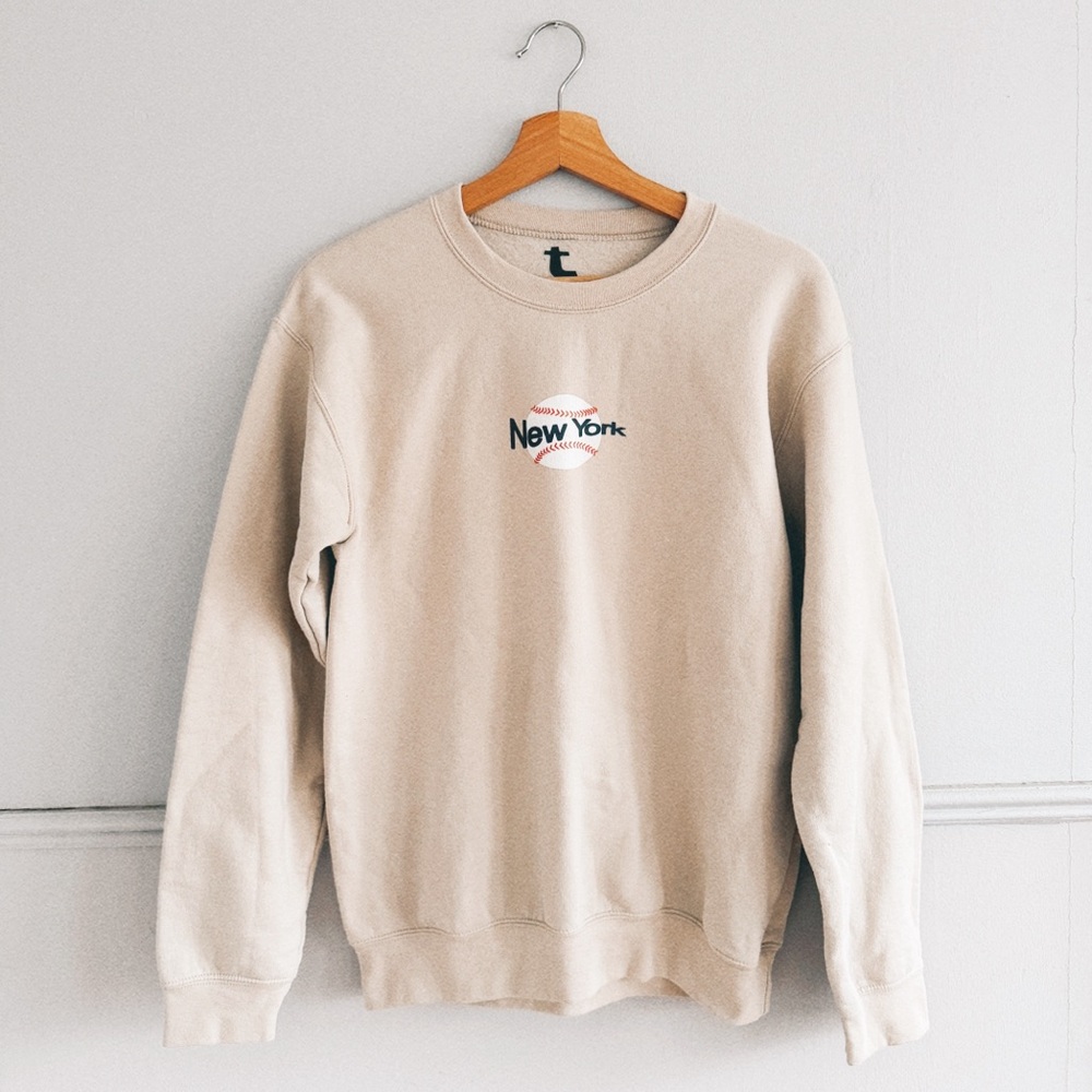 THRWBCKS > New York Baseball Sweatshirt